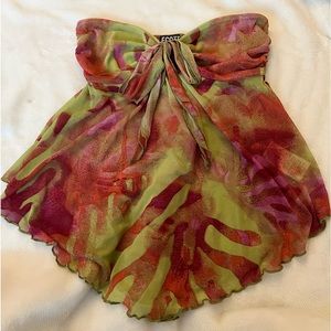 Urban Outfitters Ecote Mesh Tube Top